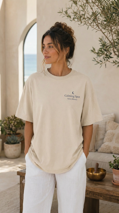 Protect Your Peace Tee in Sand
